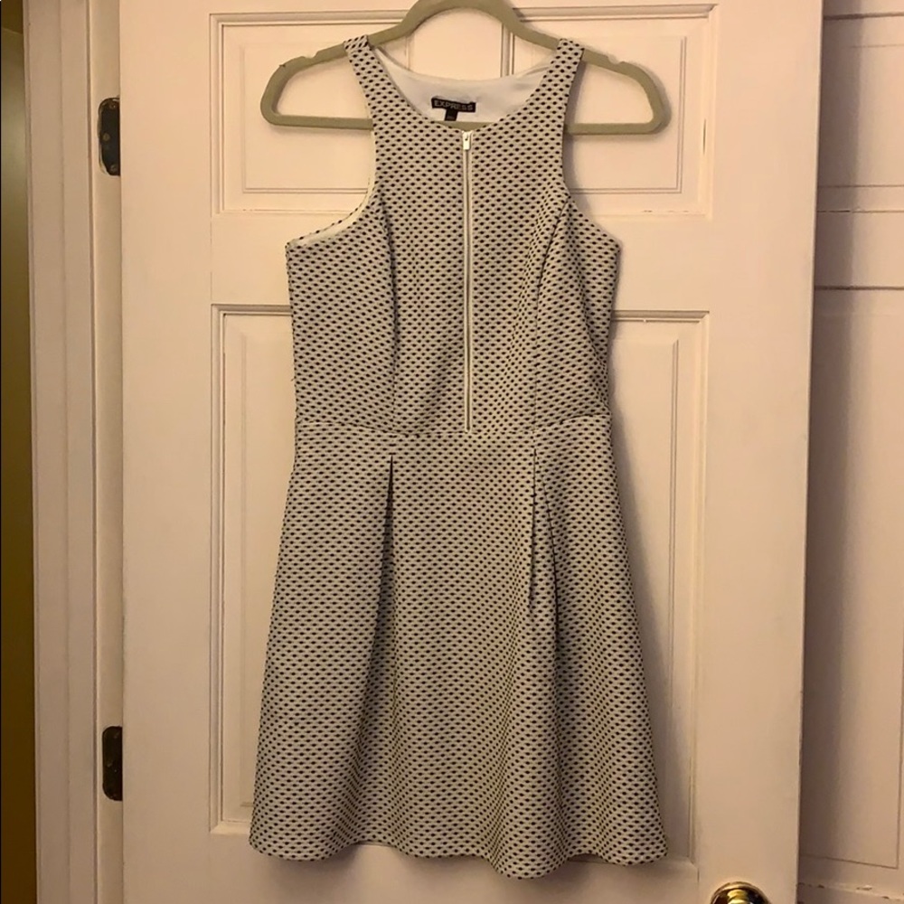 Black and white dress